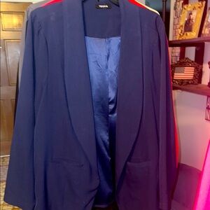 TORRID Studio Women's navy blue Blazer SIZE 1 bundle and save!
